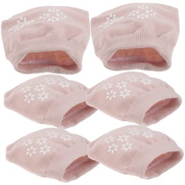 minkissy 6 Pair Anti-skid Socks for Women Pilates Sport Socks Breathable No Show Comfortable Half Palm