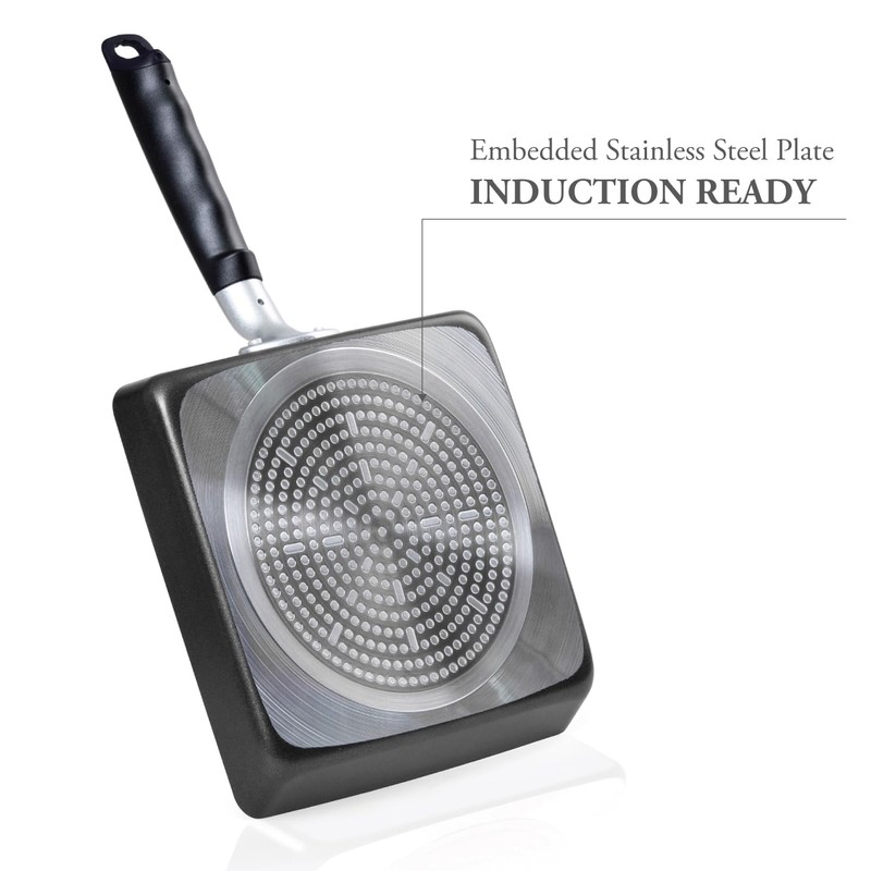 TECHEF - Tamagoyaki Japanese Omelette Pan/Egg Pan Skillet, PFOA-Free, Dishwasher