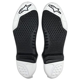 Alpinestars 25SUT20-12-78 Tech 10 Supervent Sole Black/White Sz 7/8