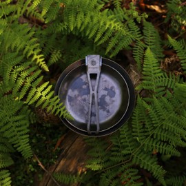 onegear pandish special joint scraper joint scraper, ultra lightweight, handle for iron plates, rugged camping, solo camping, black leather, craftsmen, handmade, induction compatible, barbecue,