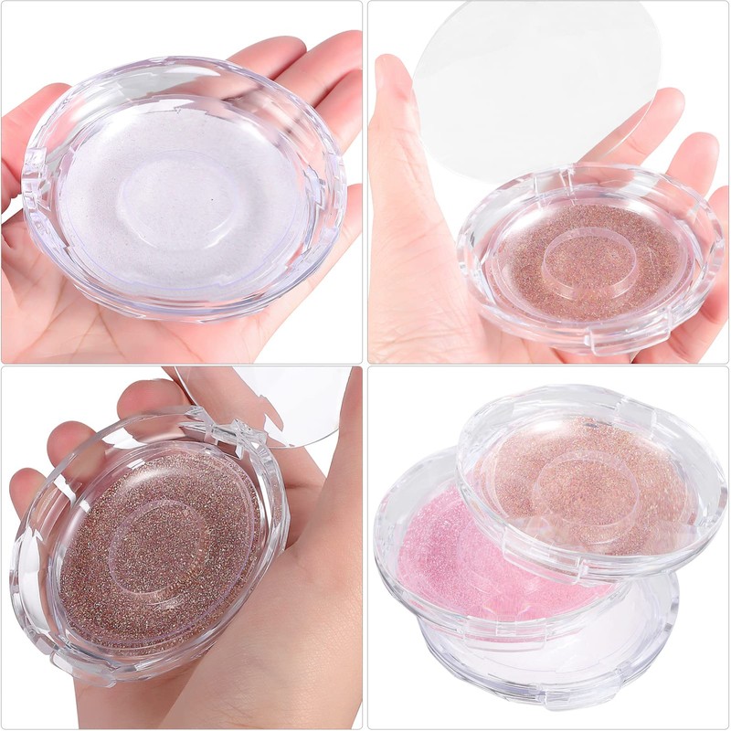 Beavorty 3 Pcs Eyelash Case Empty Eyelash Case Holder Container