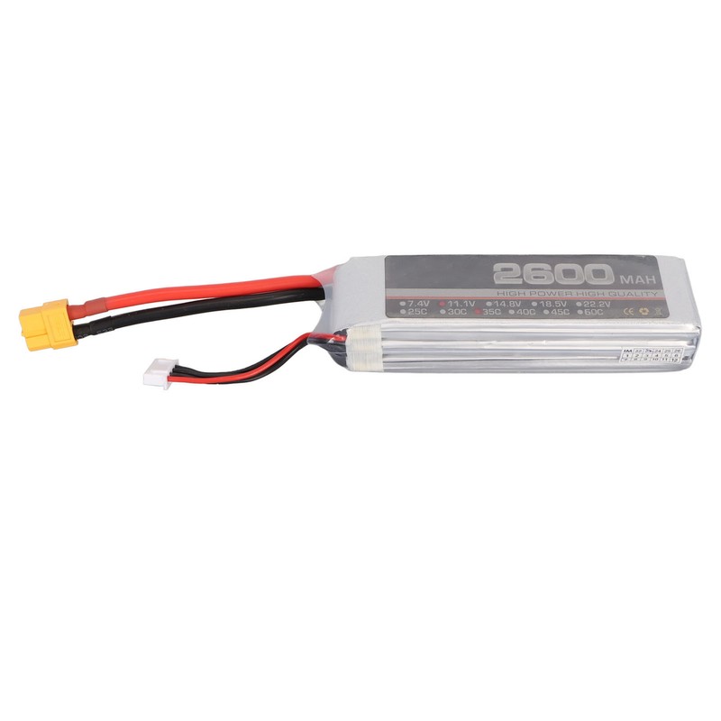 11.1V 35C 2600mAh 3S RC Lipo Battery for FPV Racing