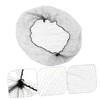 Healvian 100pcs Fawang Head Flower Pan Hair Net Hair Care