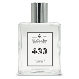 BIOCURA BC Perfume 430 Inspired by Explorer For Men Replica Fragrance Dupes Eau de Parfum Spray Bottle 3.4 Fl Oz/100ml-X1