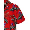 Original Hawaiian Shirt, Magnum P1, Tom Selleck, red, 3XL