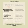 BLATT PAPIER® 20 x premium postcards (matte) made of postcard