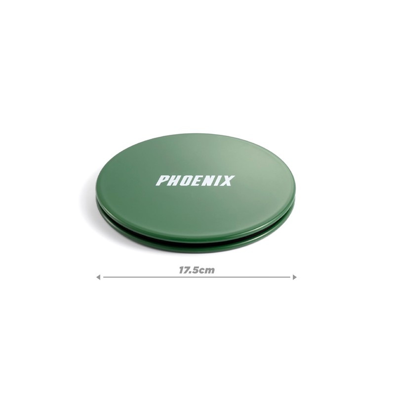 Phoenix Fitness Dual-Sided Gliding Discs - 2x Core Sliders for