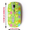 2.4G Wireless Mouse with Cute Pattern Design for All Laptops