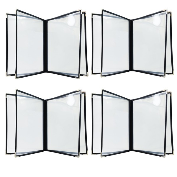 Menu-Covers 8.5 X 11 Restaurant Menu-Holder – 4 Pack Menu