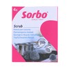 Sorbo Metal Pan Scourers, 4 Pack, Metalic