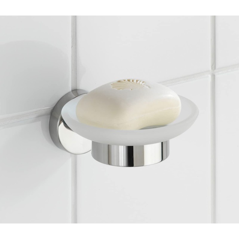 WENKO Seifenablage Bosio Edelstahl glänzend