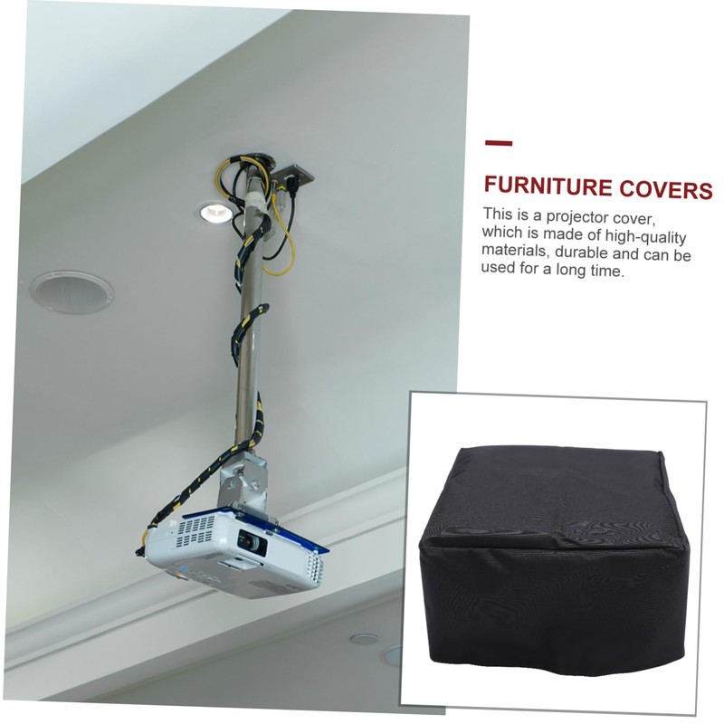 LABRIMP 1Pc Projector Protector Cover with Drawstring Design Household Appliance