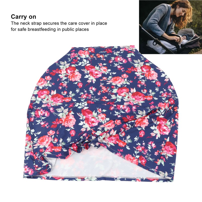 Nursing Towel Polyester Breathable Soft Skin Friendly Windproof Breastfeeding Cover