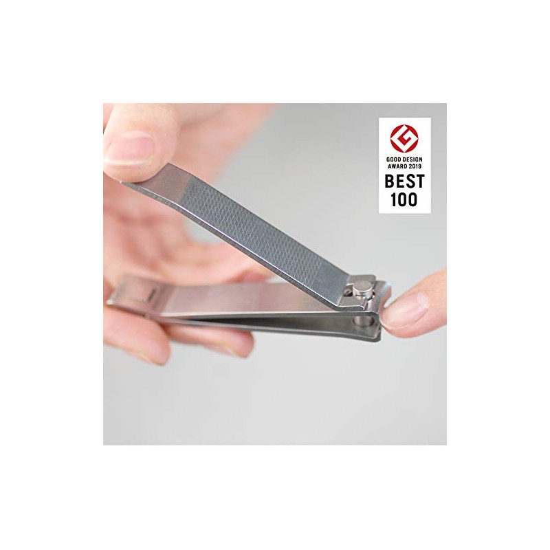 SUWADA Nail Clipper, Foldable Nail Cutter with Sharpening Capability, Good