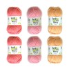 KNITCA 100% BABY COTTON YARN - SOFT AND EASY-TO-CARE-FOR -