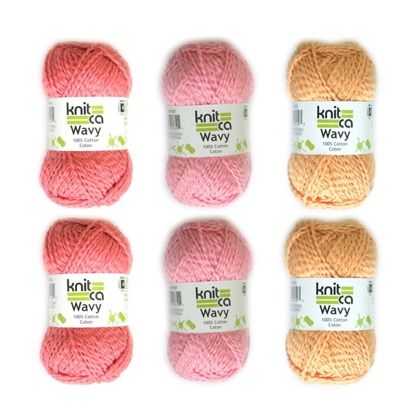 KNITCA 100% BABY COTTON YARN - SOFT AND EASY-TO-CARE-FOR -