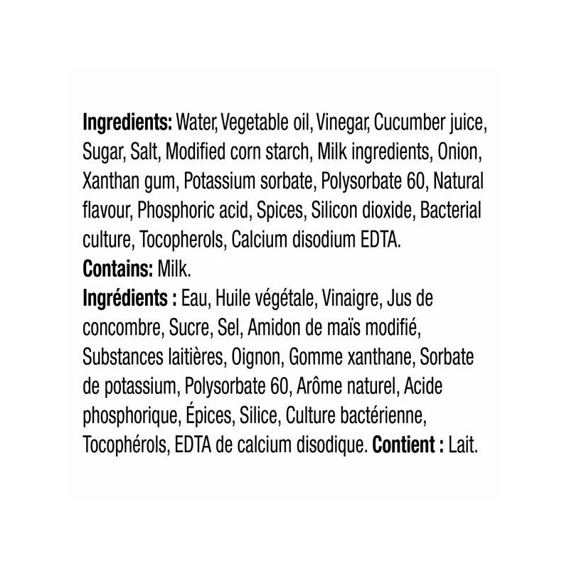 KRAFT 6 Jars of Kraft Creamy Cucumber Salad Dressing &