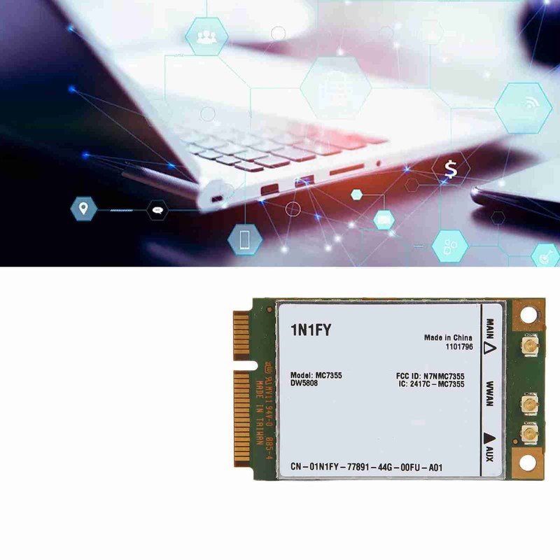 Mini PCIe Network Card LTE HSPA+ GPS High Speed 100Mbps
