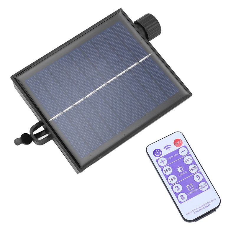 Solar String Light Control Box Automatic Waterproof Adjustable Luminance Solar