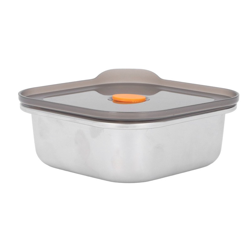 316 Stainless Steel Food Storage Container Vacuum Sealed Metal Food
