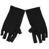 Healeved 2 Pairs UV Protection Gloves for Gel Nail Art