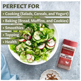 Eastanbul Eastanbul Flax Seed, 7.4oz, Flax Seeds Whole, Brown Flaxseed, Top Culinary Grade Whole Flaxseed, AKA Linaza En Semillia, Perfect for Cosmetic Purpose, Natural, Vegan, Gluten Free, Non GMO