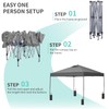 GDY 10x10 Pop Up Canopy Tent, Easy Set up Outdoor