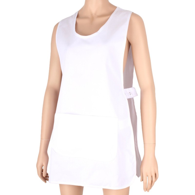 MISEMIYA Unisex Canopy Kitchen MZ-631, Apron Cleaning 868-2 White