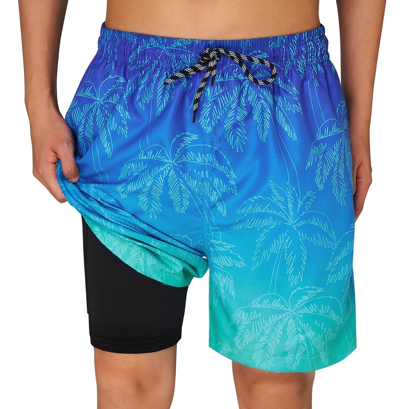 Dancinova Swimming Shorts Boys Swimming Trunks Kids Compression Liner Swimming