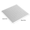 Jeffergarden 8 inch square ultra-thin stainless steel shower head rain