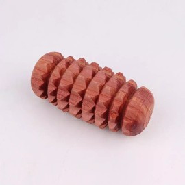 Hyangnamu 향나무 원통형손지압기 향나무휴대용손지압기 원통형 Cedar Wood Finger Massage Roller Portable Hand Roller