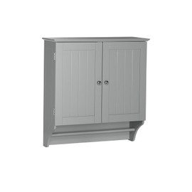 RiverRidge Ashland Collection Two-Door Wall, Gray Cabinet,Grey
