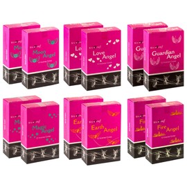 Stamford 37358 Angel Variety Set Incense Cones-12 Packs x 12 Cones, Black, One Size