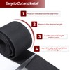 BuyUneed Heat Shrink Braided Sleeving Fabric Tubing 2 in 1