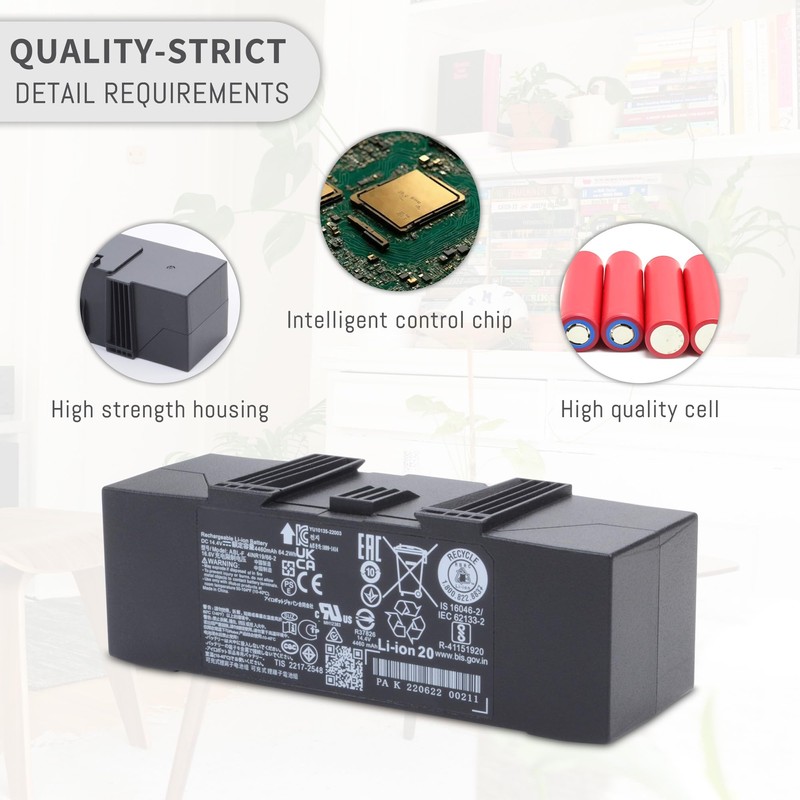 ABL-F 4460mAh Battery for iRobot Roomba i7 i7+ 7150 7156