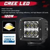 OFFROADTOWN LED Pod Lights 2PCS 3 Inch 120W CREE Cubes