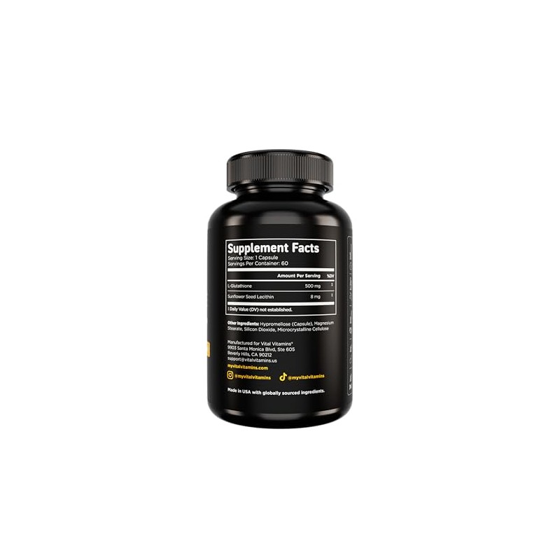Vital Vitamins Glutathione Complex 30ct
