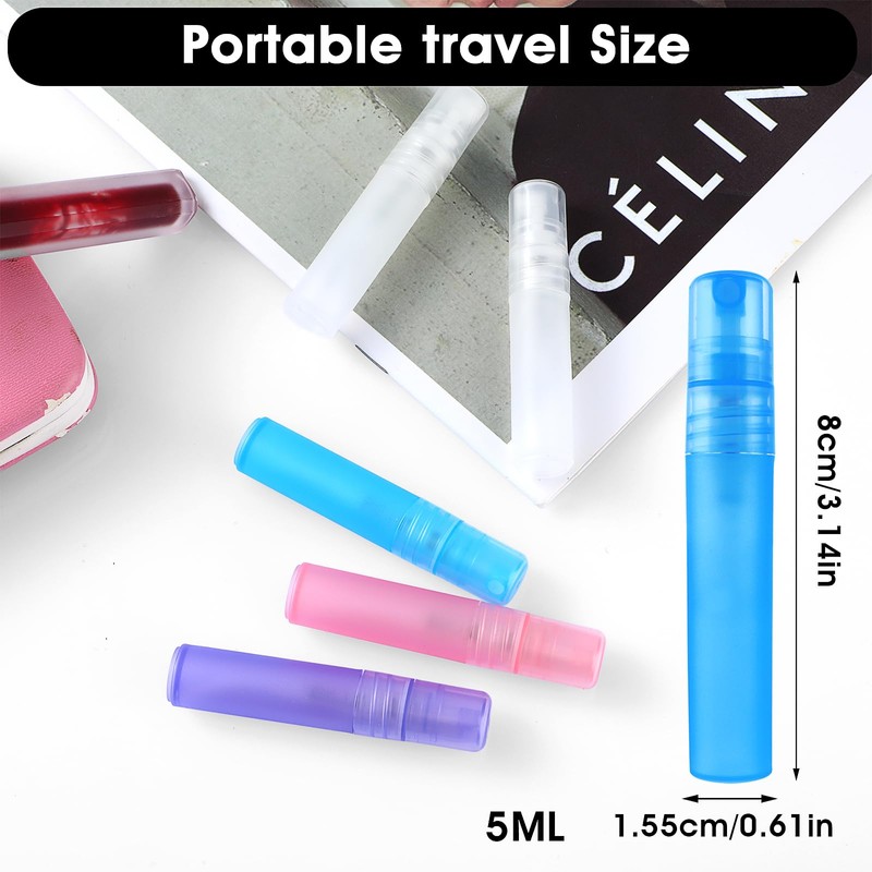 Cobee Mini Portable Spray Bottles, Refillable Perfume Bottles Travel Size