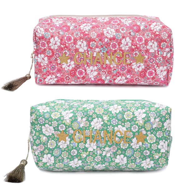 Ever Bloom KB_01, Set of 2 green pink