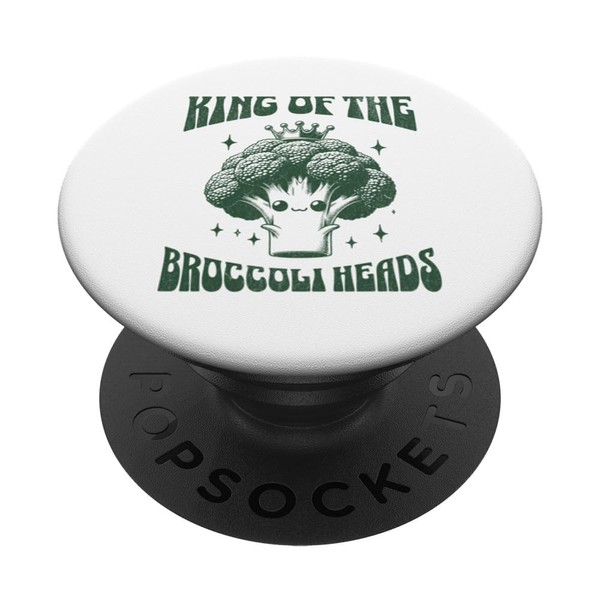 King Of The Broccoli Heads PopSockets Standard PopGrip