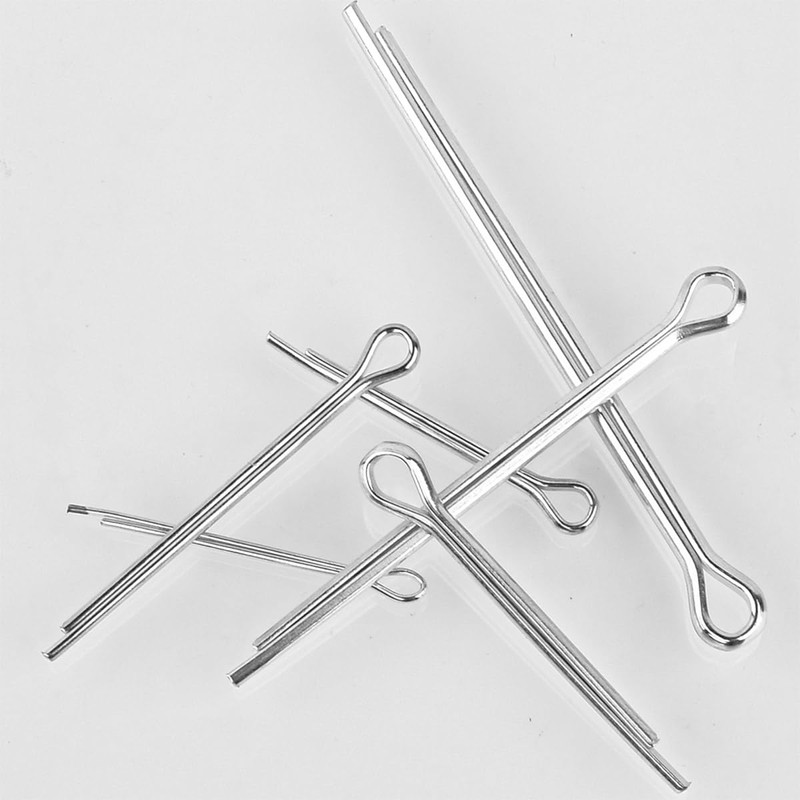 555Pcs Cotter Pin Assortment Set Assorted Clip Key Fastening Pin