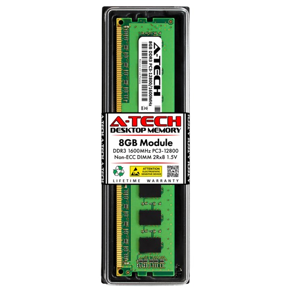 A-Tech 8GB PC3-12800 Dell Alienware Aurora ALX Memory RAM