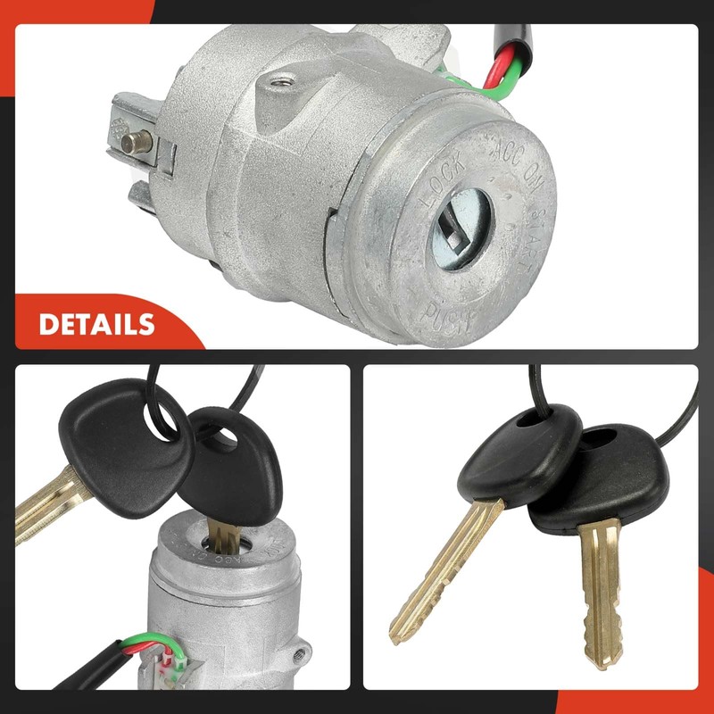 A-Premium Ignition Lock Cylinder with 2 keys Compatible with Hyundai