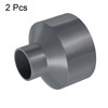 PATIKIL PVC Reducer Pipe Fitting 110x50mm, Straight Coupling Adapter Connector,