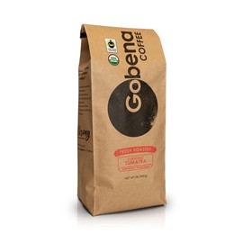 2lb Fair Trade Organic Certified Sumatra Whole Bean Dark Roast, 100% Arabica Specialty Coffee, 32 ounces, 2 pounds, Bulk Coffee