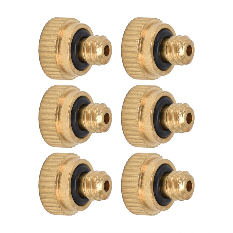 20Pcs Brass Atomizing Nozzle Gardening Misting Spraying Tool Set 0.3mm