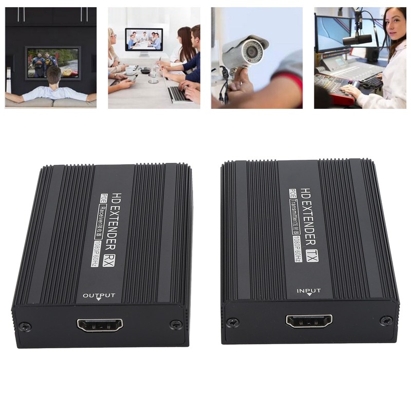 HD Multimedia Interface Extender 1080p POE Function Up To 492ft