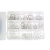 STRAIGHT 19-917 Aluminum Washer Set, 80 Pieces