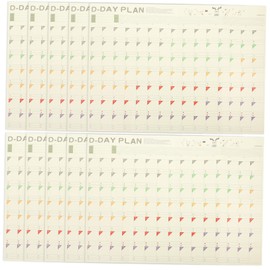 Ciieeo Planner Sheets 10 Sheets Daily Planner for Students Adults Planning Chart