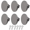 Decoranddecor Vesta - 40mm Round Kitchen Cabinet Furniture Knob Zinc